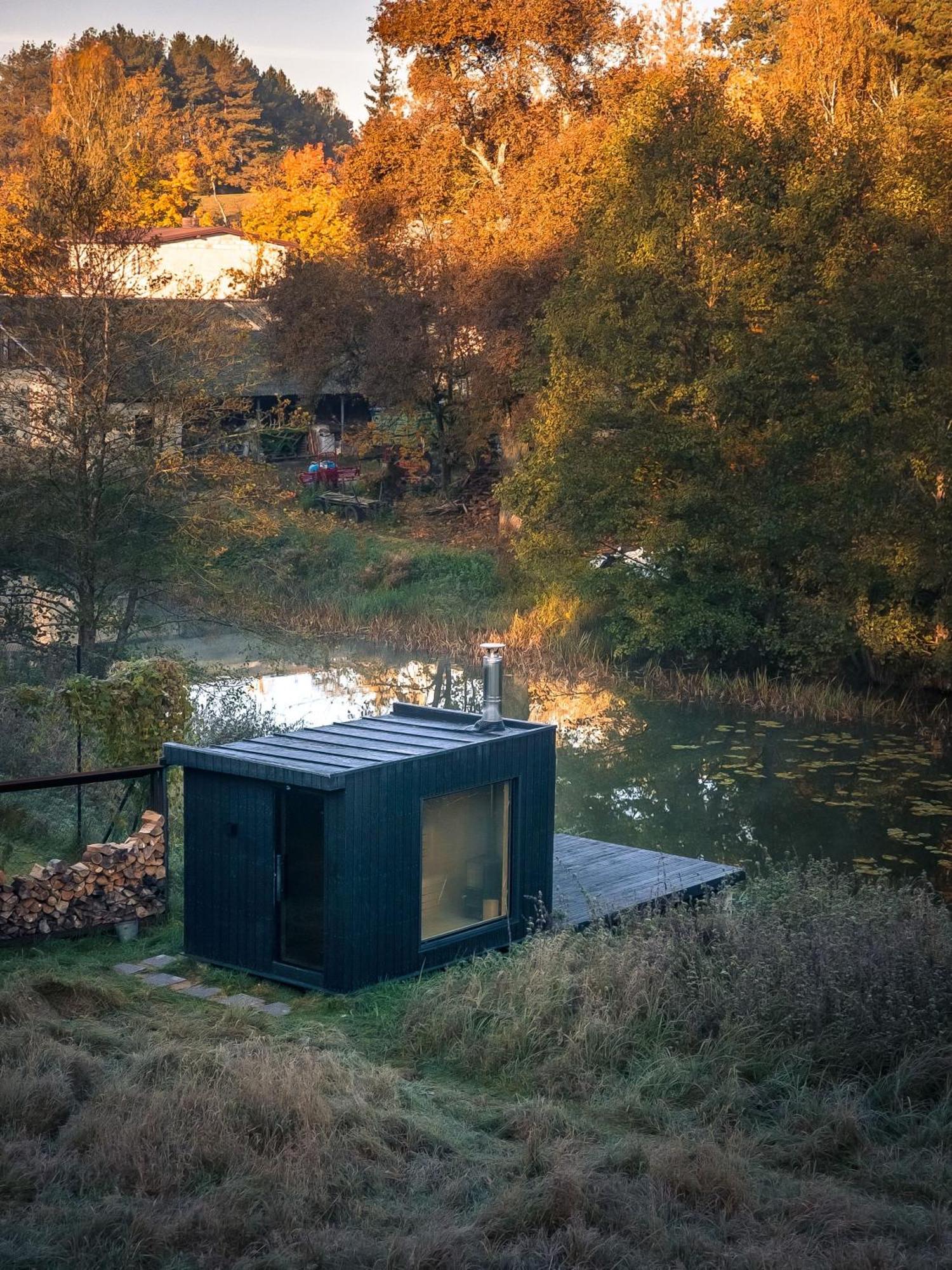 Villa Dom Pod Klonem Na Kaszubach Kościerzyna Exterior foto